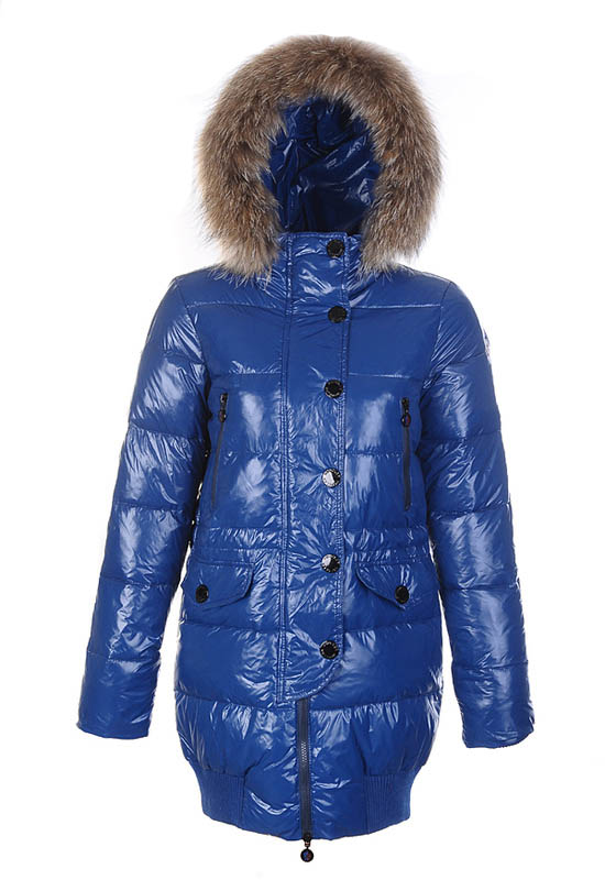 Doudoune Moncler Loire Femme Bleu